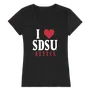 W Republic Women's I Love Shirt San Diego State Aztecs 550-177