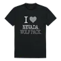 W Republic I Love Tee Shirt Nevada Wolf Pack 551-193