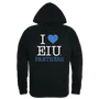 W Republic I Love Hoodie Eastern Illinois Panthers 553-216