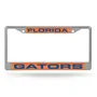 Rico Florida Gators Laser Chrome 12 X 6 License Plate Frame Fcl100102