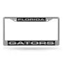 Rico Florida Gators Laser Chrome 12 X 6 License Plate Frame Fcl100103