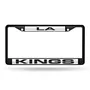 Rico Los Angeles Kings Black Laser Chrome 12 X 6 License Plate Frame Fclb7102