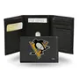 Rico Pittsburgh Penguins Embroidered Tri-Fold Wallet Rtr7203