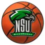 Fan Mats Northeastern State Riverhawks Basketball Rug - 27In. Diameter