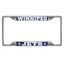 Fan Mats Winnipeg Jets Metal License Plate Frame