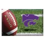 Fan Mats Kansas State Wildcats Rubber Scraper Door Mat