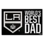 Fan Mats Los Angeles Kings Starter Accent Rug - 19In. X 30In. World's Best Dad Starter Mat