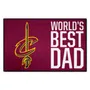 Fan Mats Cleveland Cavaliers Starter Accent Rug - 19In. X 30In. World's Best Dad Starter Mat