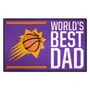 Fan Mats Phoenix Suns Starter Accent Rug - 19In. X 30In. World's Best Dad Starter Mat