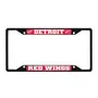 Fan Mats Detroit Red Wings Metal License Plate Frame Black Finish