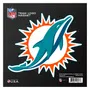 Fan Mats Miami Dolphins Large Team Logo Magnet 10" (11.5643"X10.5434")