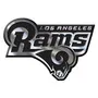 Fan Mats Los Angeles Rams Molded Chrome Plastic Emblem