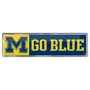 Fan Mats Michigan Wolverines Heavy Duty Aluminum Embossed Color Emblem - Alternate