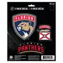 Fan Mats Florida Panthers 3 Piece Decal Sticker Set