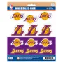 Fan Mats Los Angeles Lakers 12 Count Mini Decal Sticker Pack