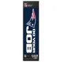 Fan Mats New England Patriots 2 Piece Team Slogan Decal Sticker Set