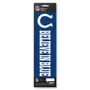 Fan Mats Indianapolis Colts 2 Piece Team Slogan Decal Sticker Set