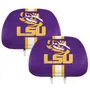 Fan Mats Lsu Tigers Printed Head Rest Cover Set - 2 Pieces