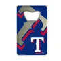 Fan Mats Texas Rangers Credit Card Bottle Opener