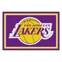 Fan Mats Los Angeles Lakers 5Ft. X 8 Ft. Plush Area Rug