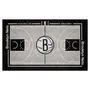 Fan Mats Brooklyn Nets 6 Ft. X 10 Ft. Plush Area Rug