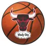 Fan Mats Nba Retro Chicago Bulls Basketball Rug - 27In. Diameter