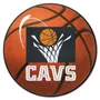 Fan Mats Nba Retro Cleveland Cavaliers Basketball Rug - 27In. Diameter